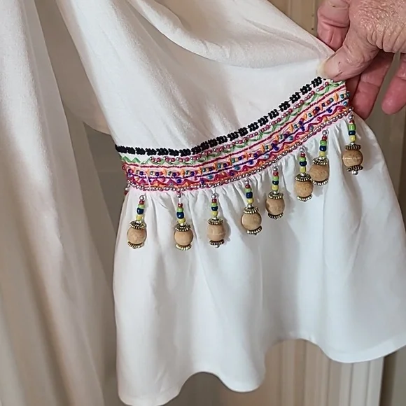 Boston Proper Beaded Dress - Picture 3 of 15